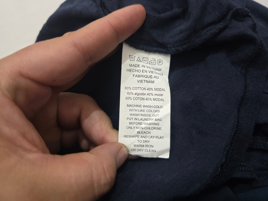 Playera manga corta Michael Kors azul marino Extra Grande