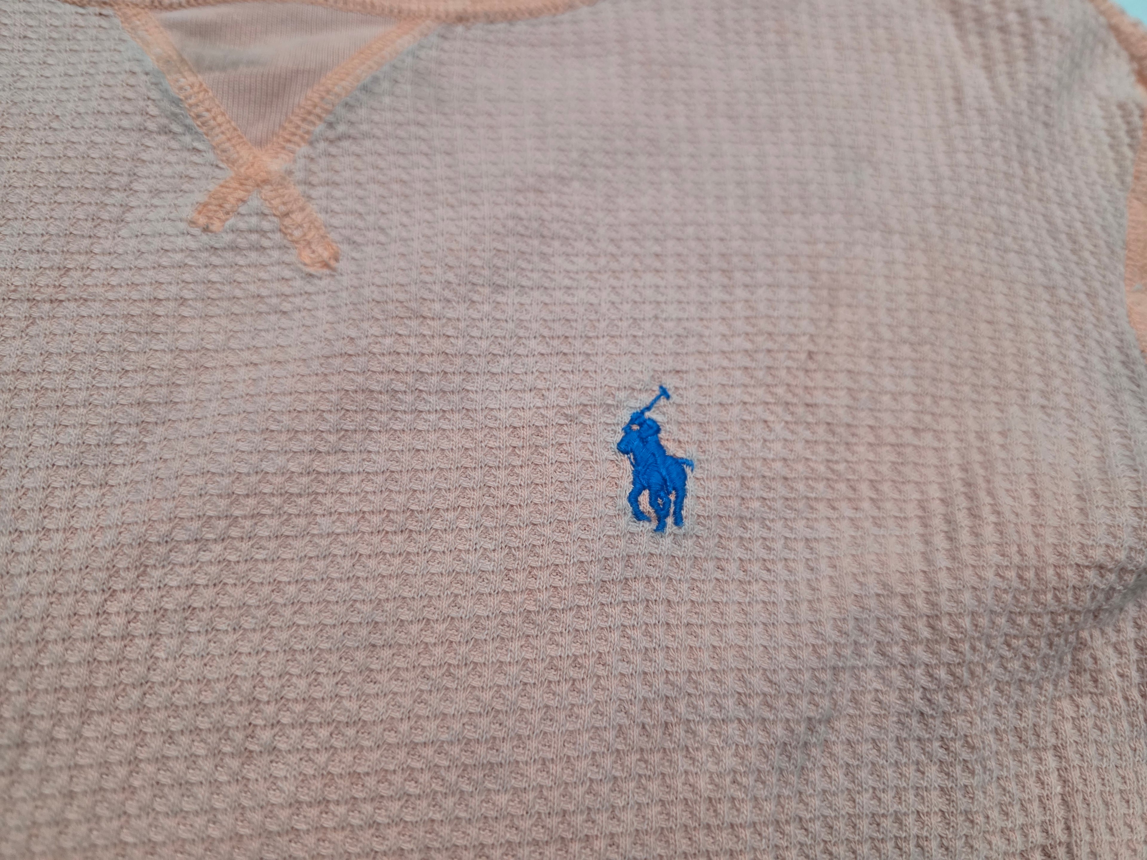Playera Polo ralph lauren color melón manga larga de Mujer Extra Chica