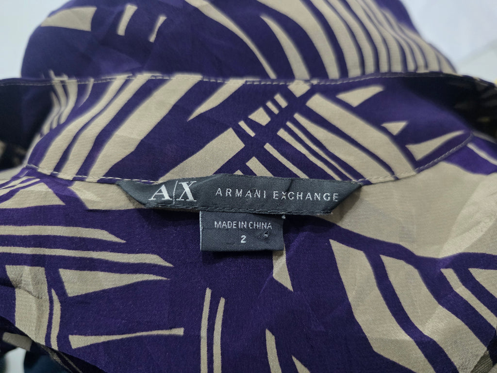 Jumpsuit Armani Exchange de Mujer cafe/morado Talla 2