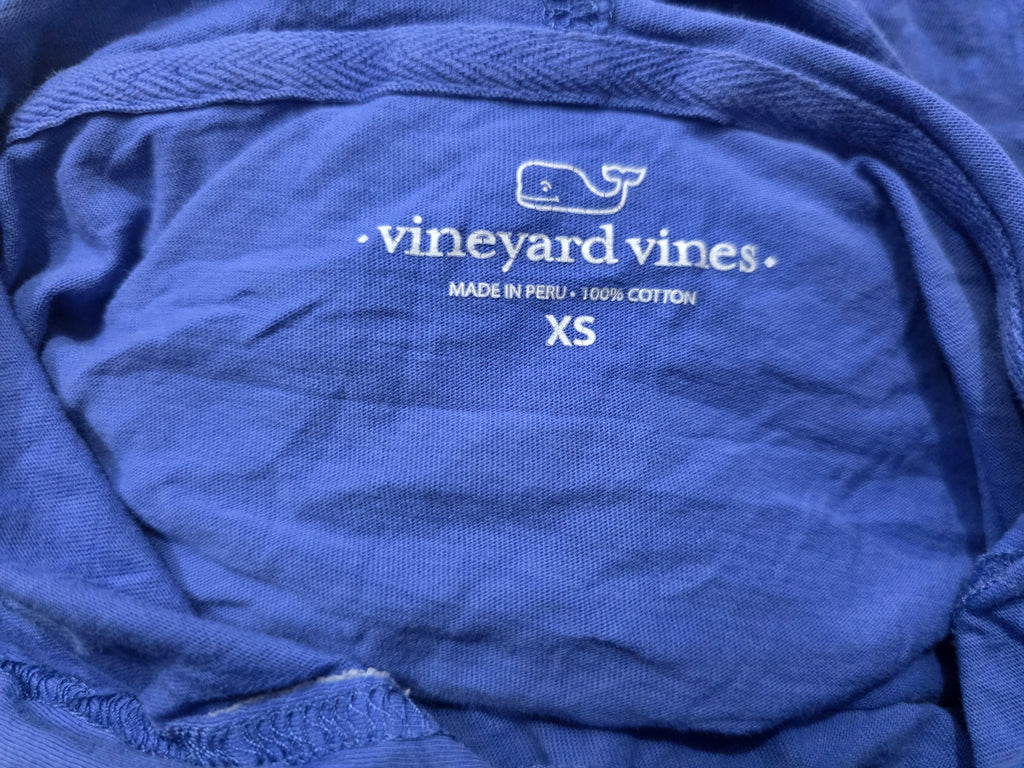 Playera con gorro Vineyard Vines azul de Mujer Extra Chica
