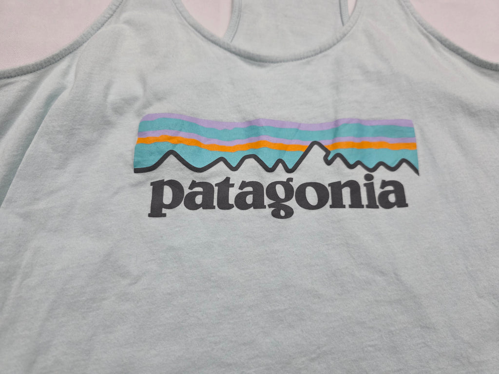 Playera sin mangas Patagonia de Mujer Extra Chica azul claro