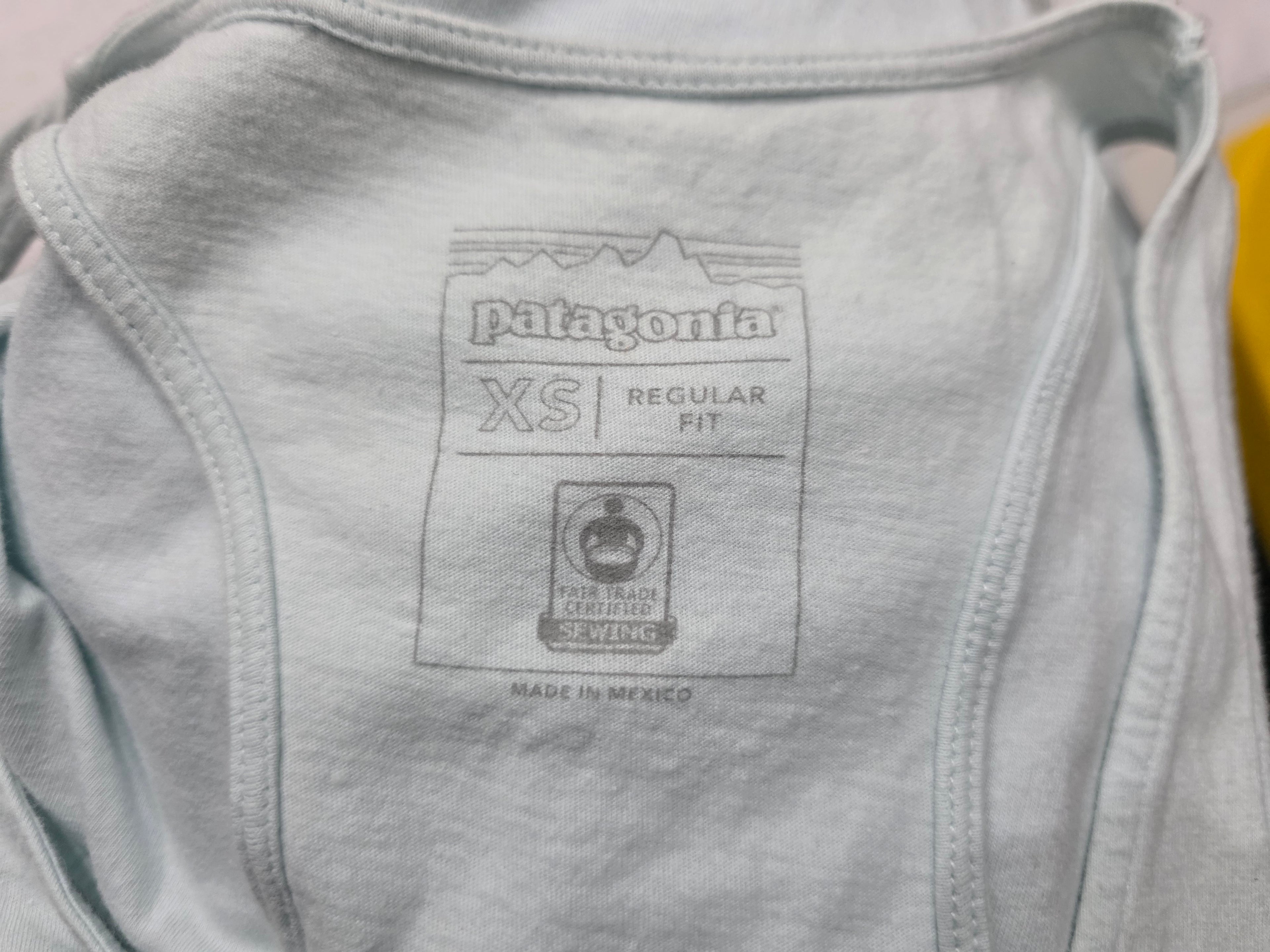 Playera sin mangas Patagonia de Mujer Extra Chica azul claro