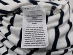 Playera Tommy Hilfiger de Mujer talla Chica blanca con lineas manga corta