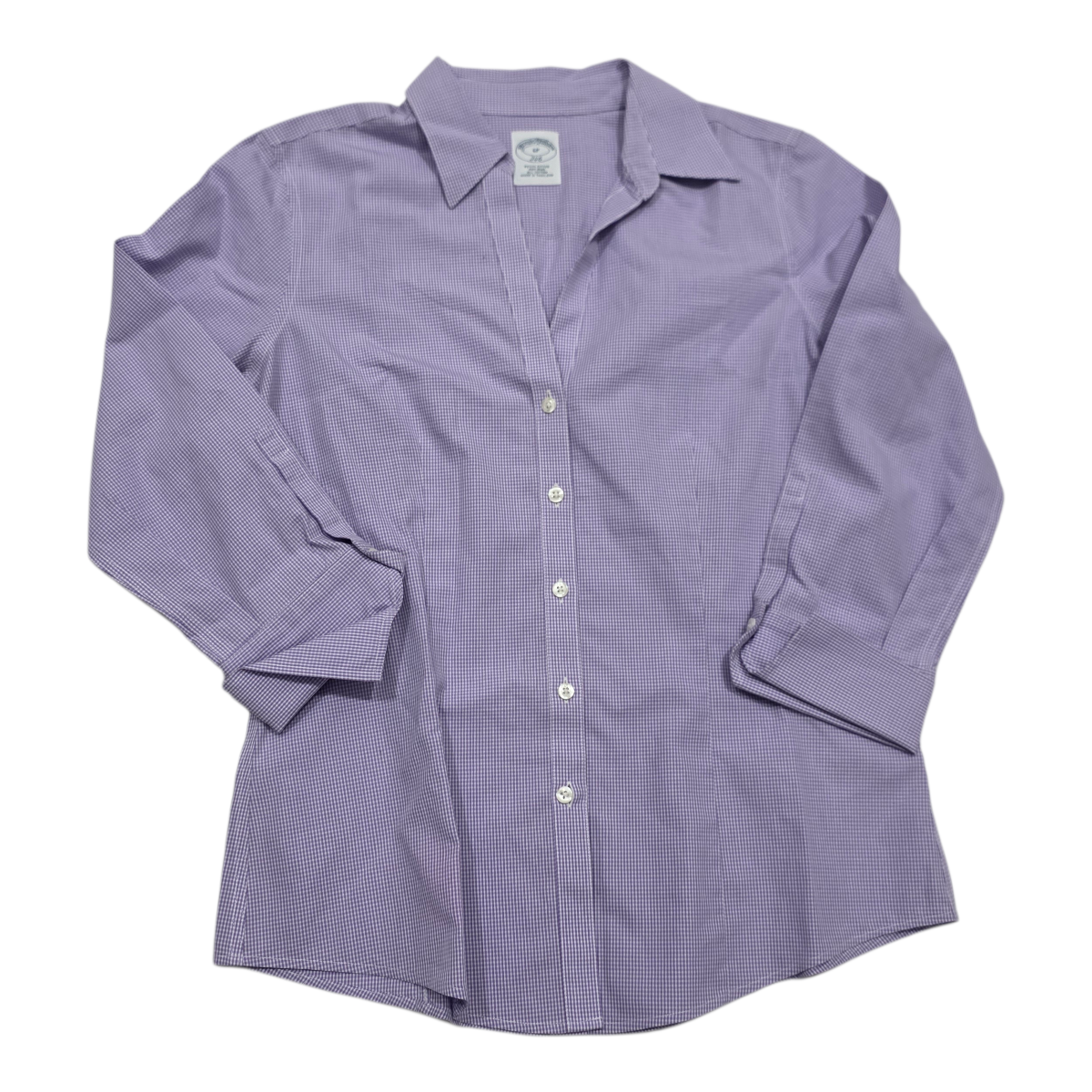 Camisa Brooks brothers talla 6 PETITE color lavanda