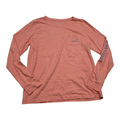 Playera Vineyard Vines color rosa Mediana manga larga