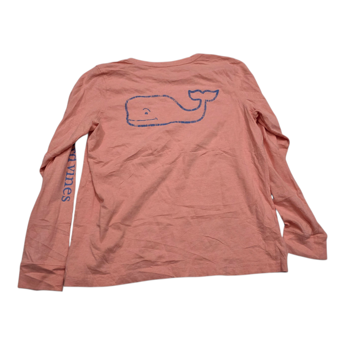 Playera Vineyard Vines color rosa Mediana manga larga