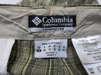 Bermuda Columbia de Mujer talla 8 cuadriculado color verde/cafe