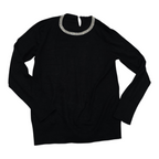 Sueter Tommy Hilfiger color negro con plateado de Mujer