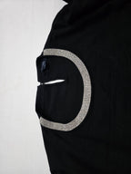 Sueter Tommy Hilfiger color negro con plateado de Mujer