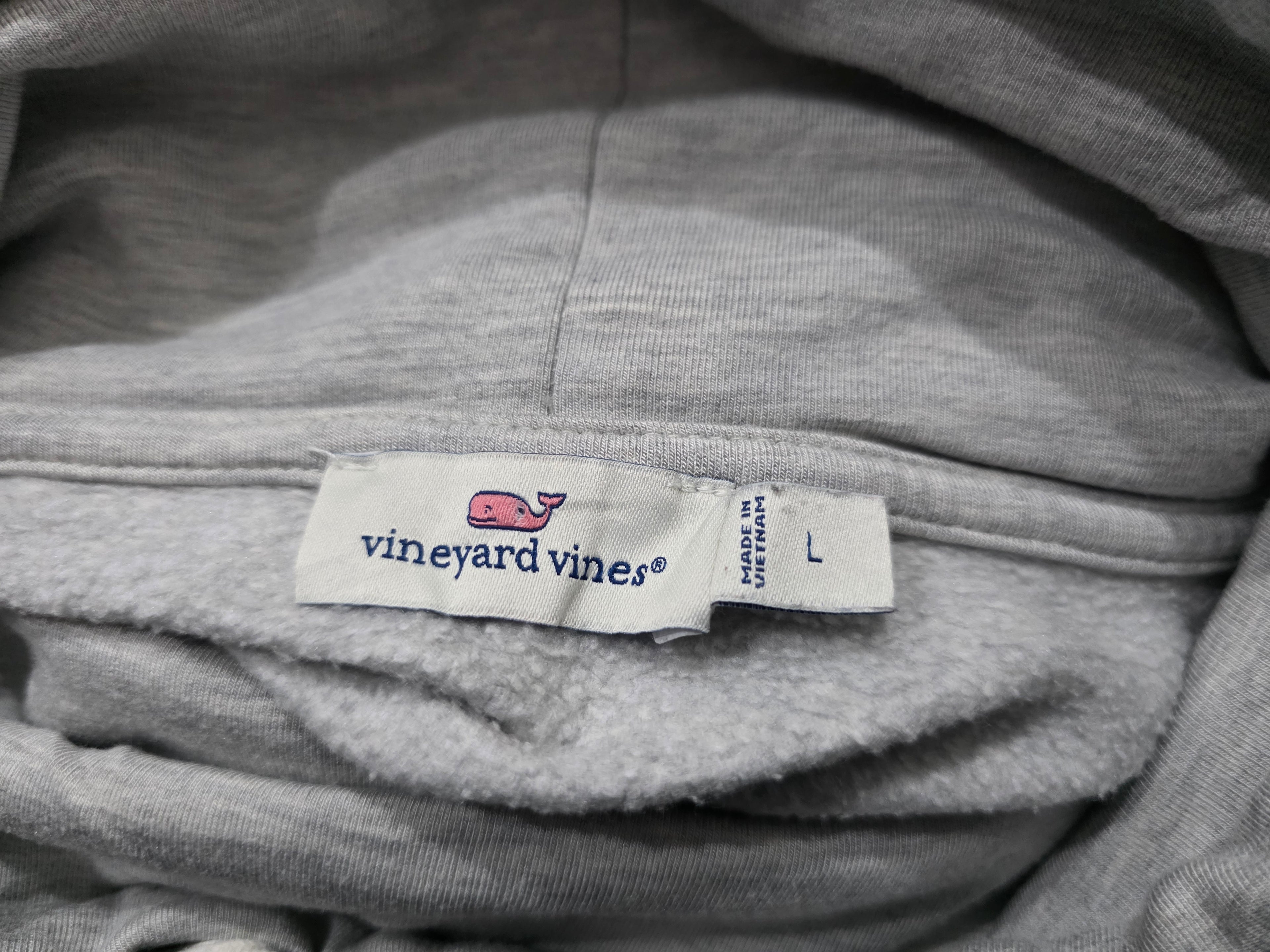 Sudadera Vineyard Vines de Mujer color gris claro Grande