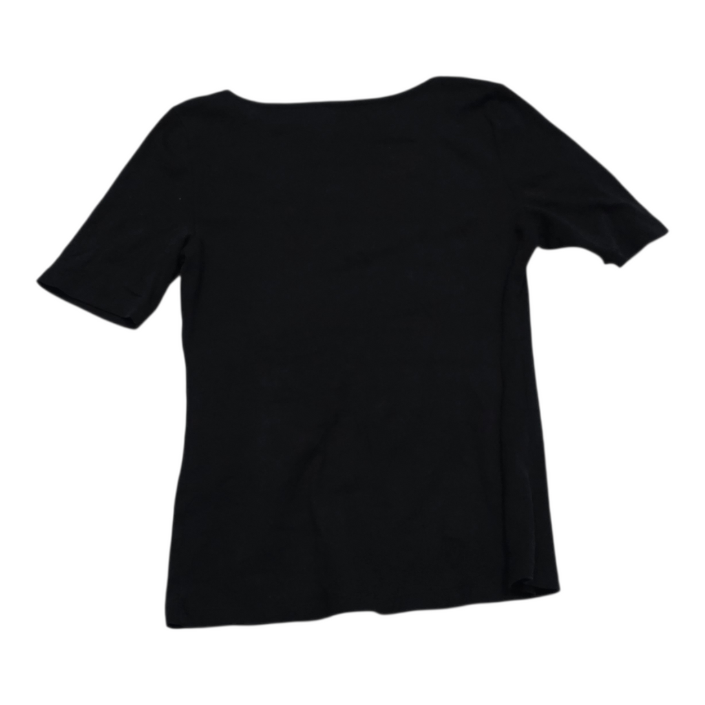 Playera Tommy Hilfiger de Mujer manga corta color negro $