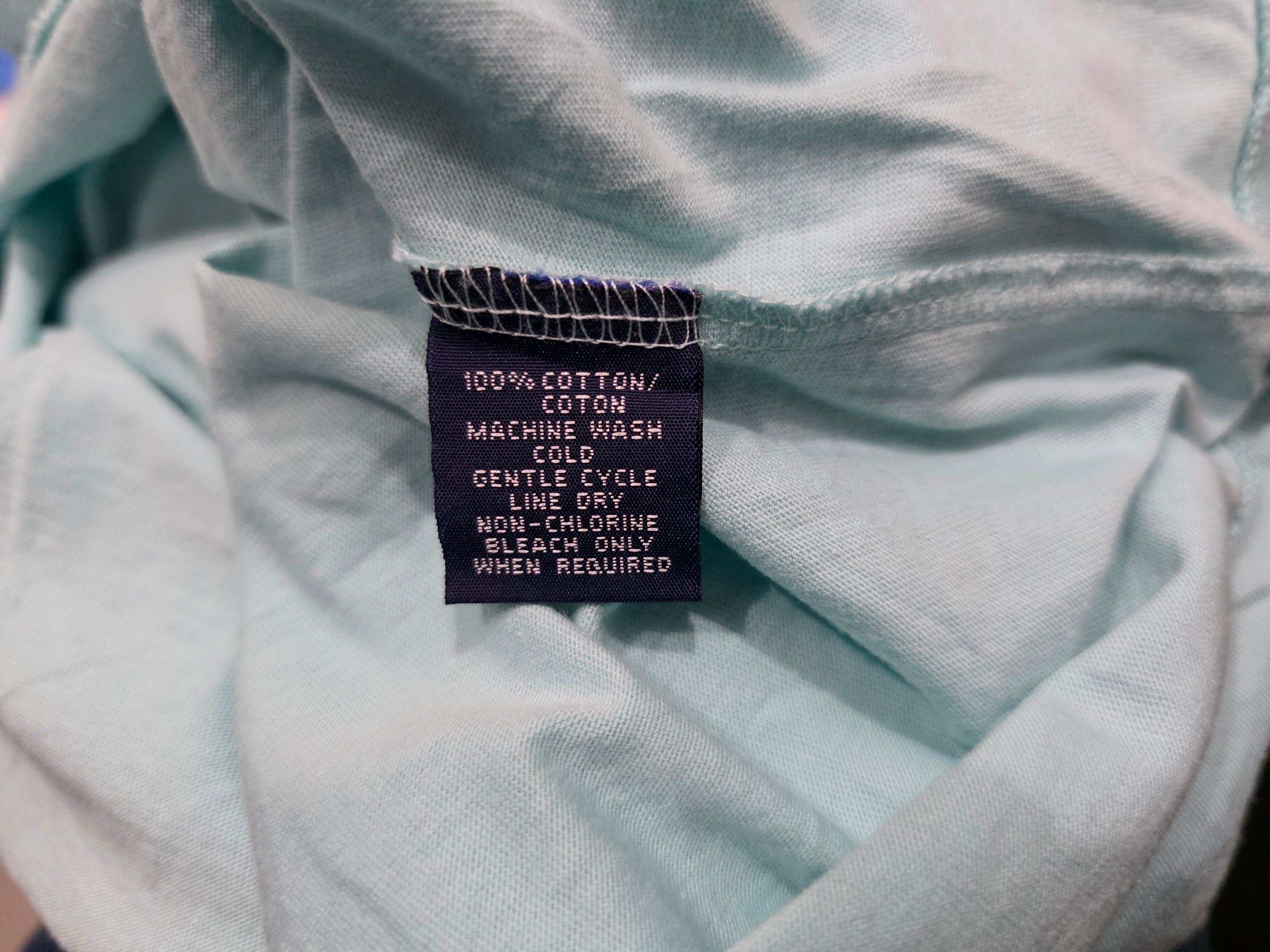 Playera Ralph lauren Sport color menta manga corta