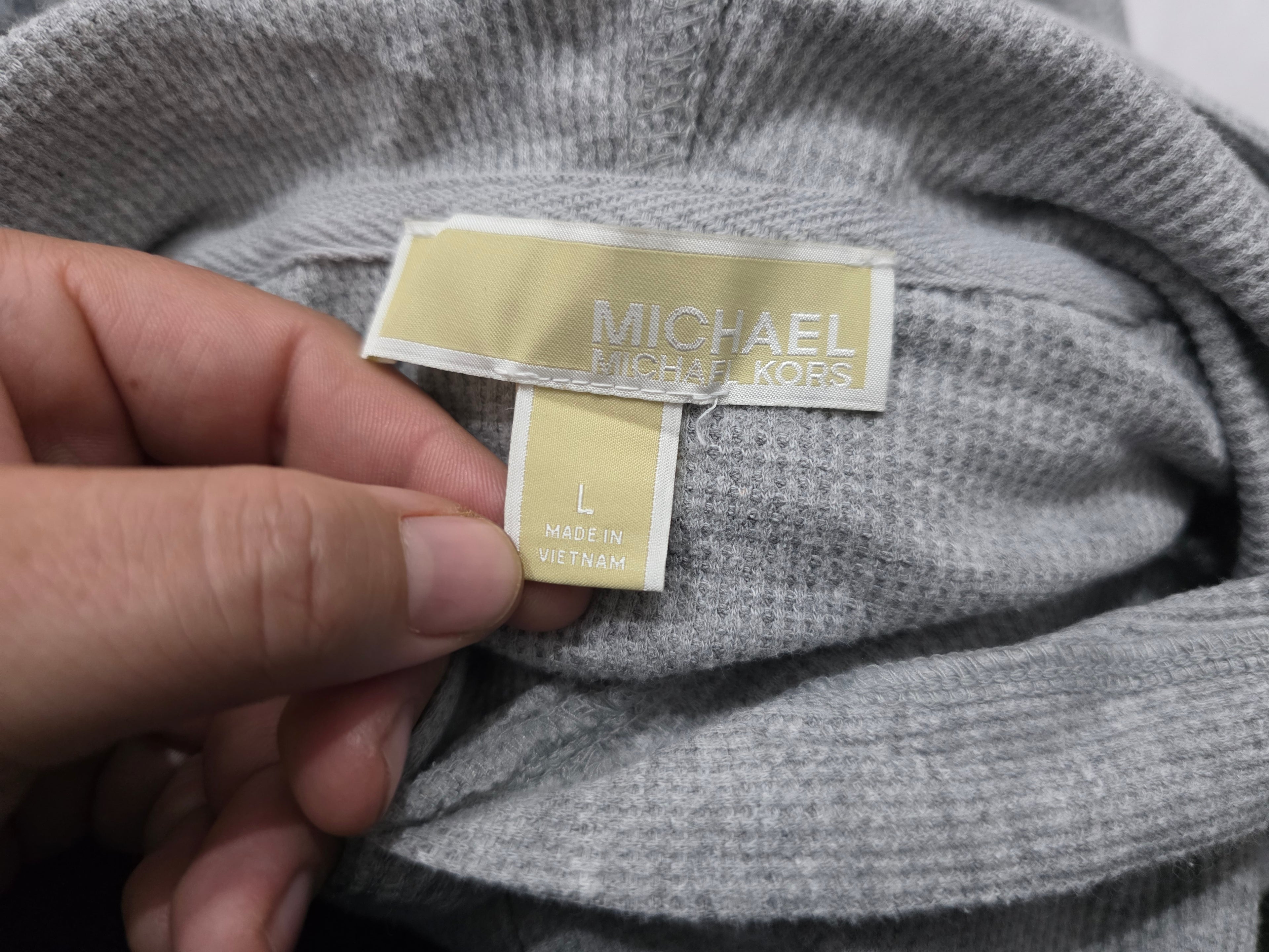 Sudadera Michael kors color gris de Mujer con forro