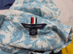 Blusa Tommy Hilfiger de viscose azul con blanco