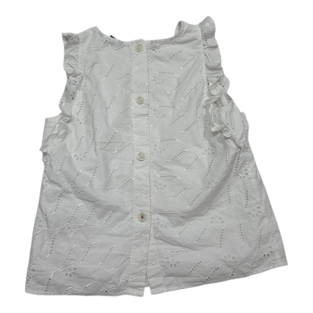 Blusa Tommy Hilfiger De Mujer De Encaje Blanco Extrachico