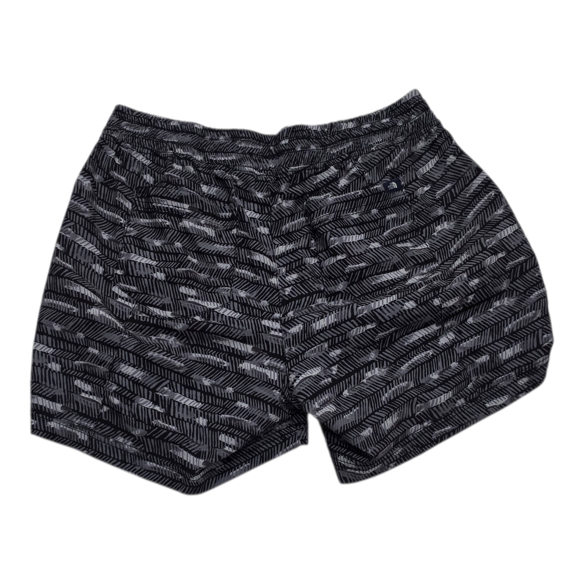 Short The North Face Color Gris Con Figuras Mediano De Mujer