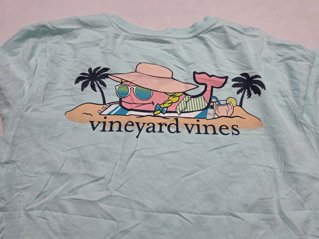 Playera Vineyard Vines De Mujer Color Menta Manga Corta