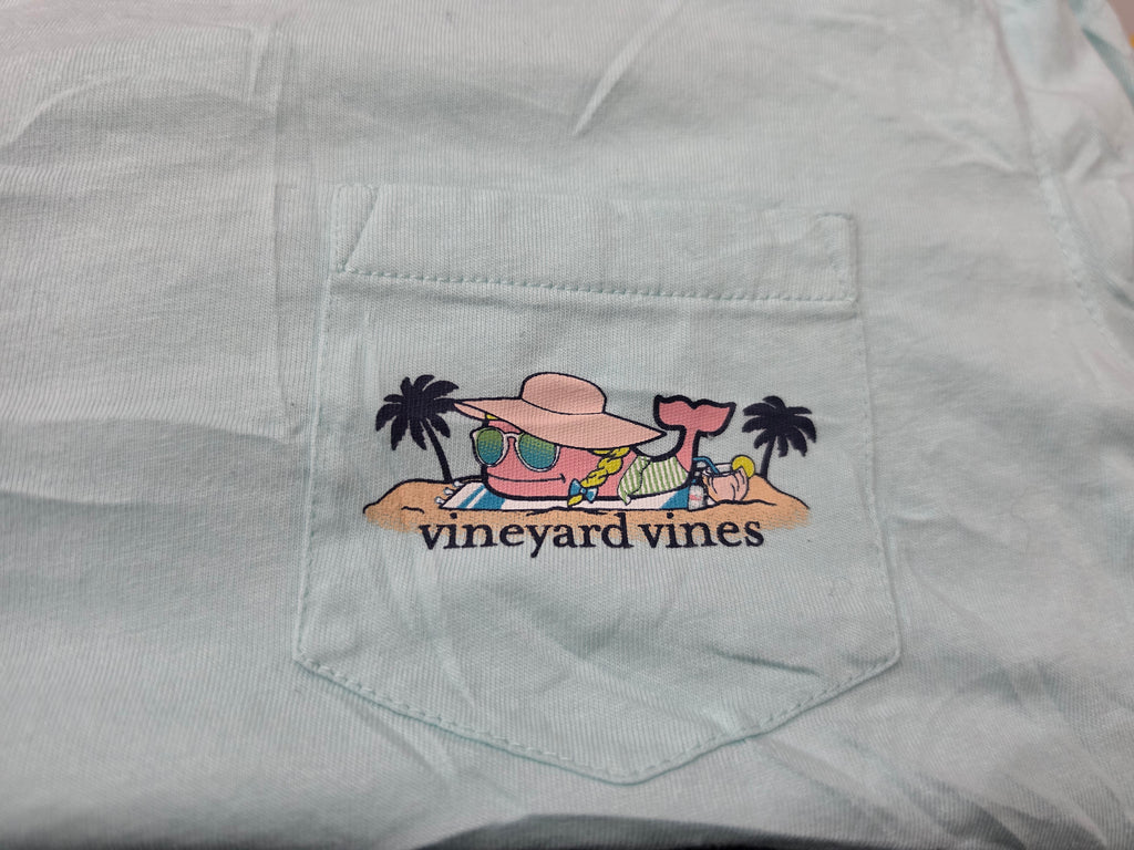 Playera Vineyard Vines De Mujer Color Menta Manga Corta