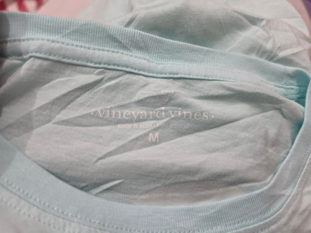 Playera Vineyard Vines De Mujer Color Menta Manga Corta