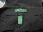 Pantalon Ralph Lauren Talla 8petite Color Negro Mujer Recto