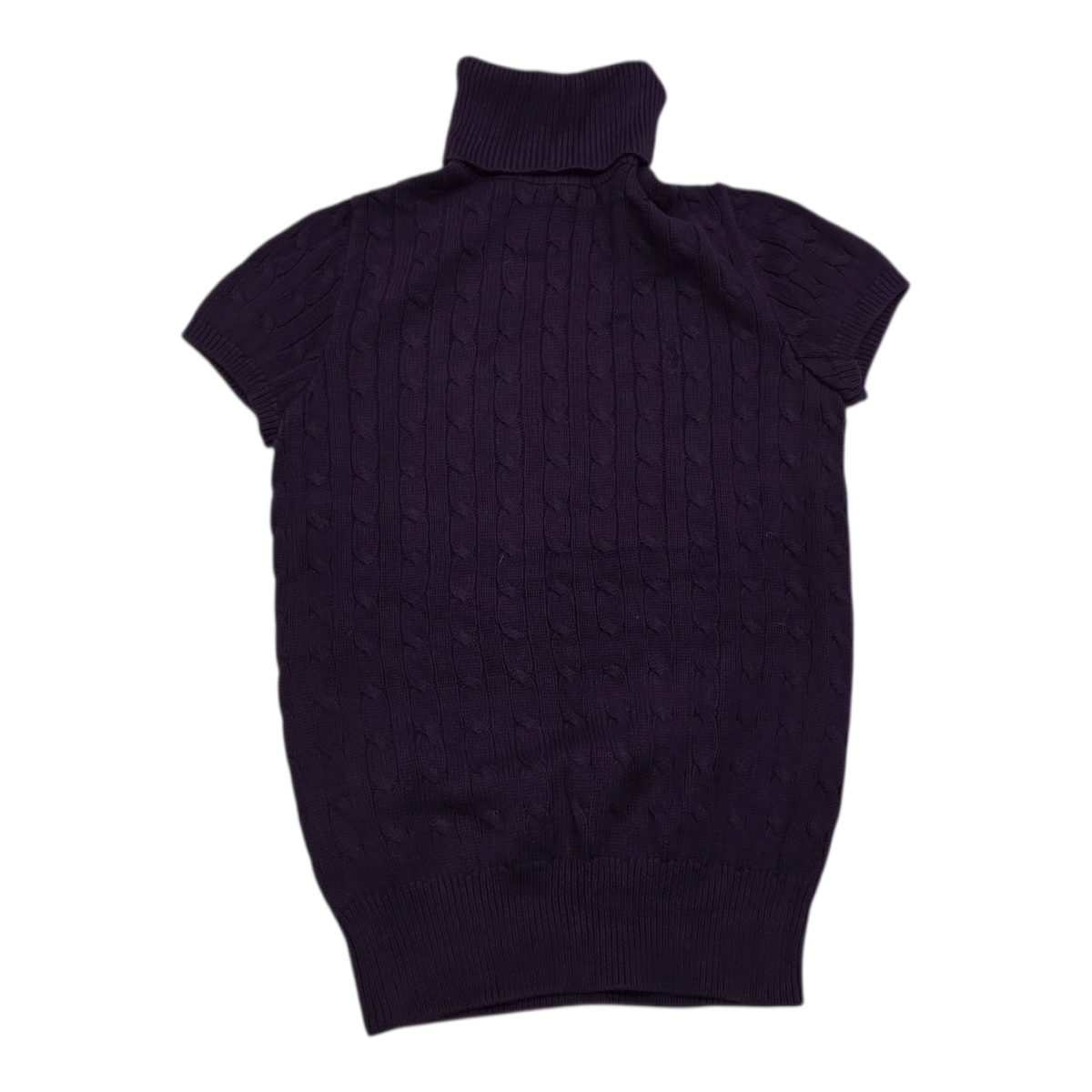 Sueter Ralph Lauren Sport Manga Corta Color Morado Mediano