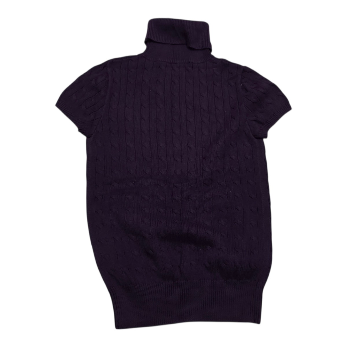 Sueter Ralph Lauren Sport Manga Corta Color Morado Mediano