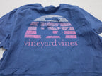 Playera Vineyard Vines Mangas Corta Azul De Mujer Grande