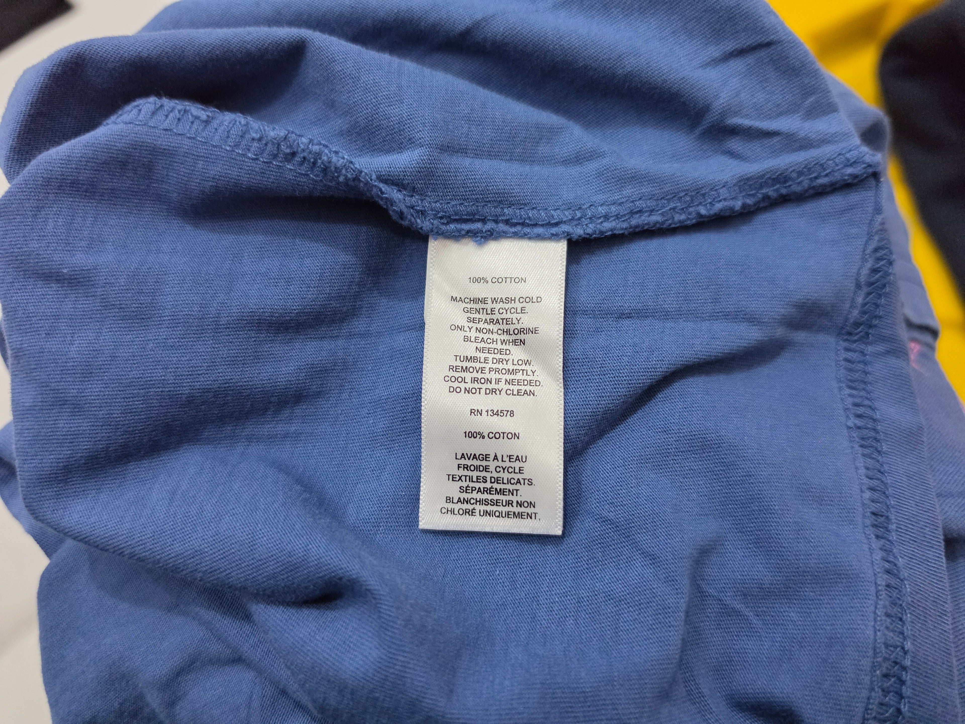 Playera Vineyard Vines Mangas Corta Azul De Mujer Grande