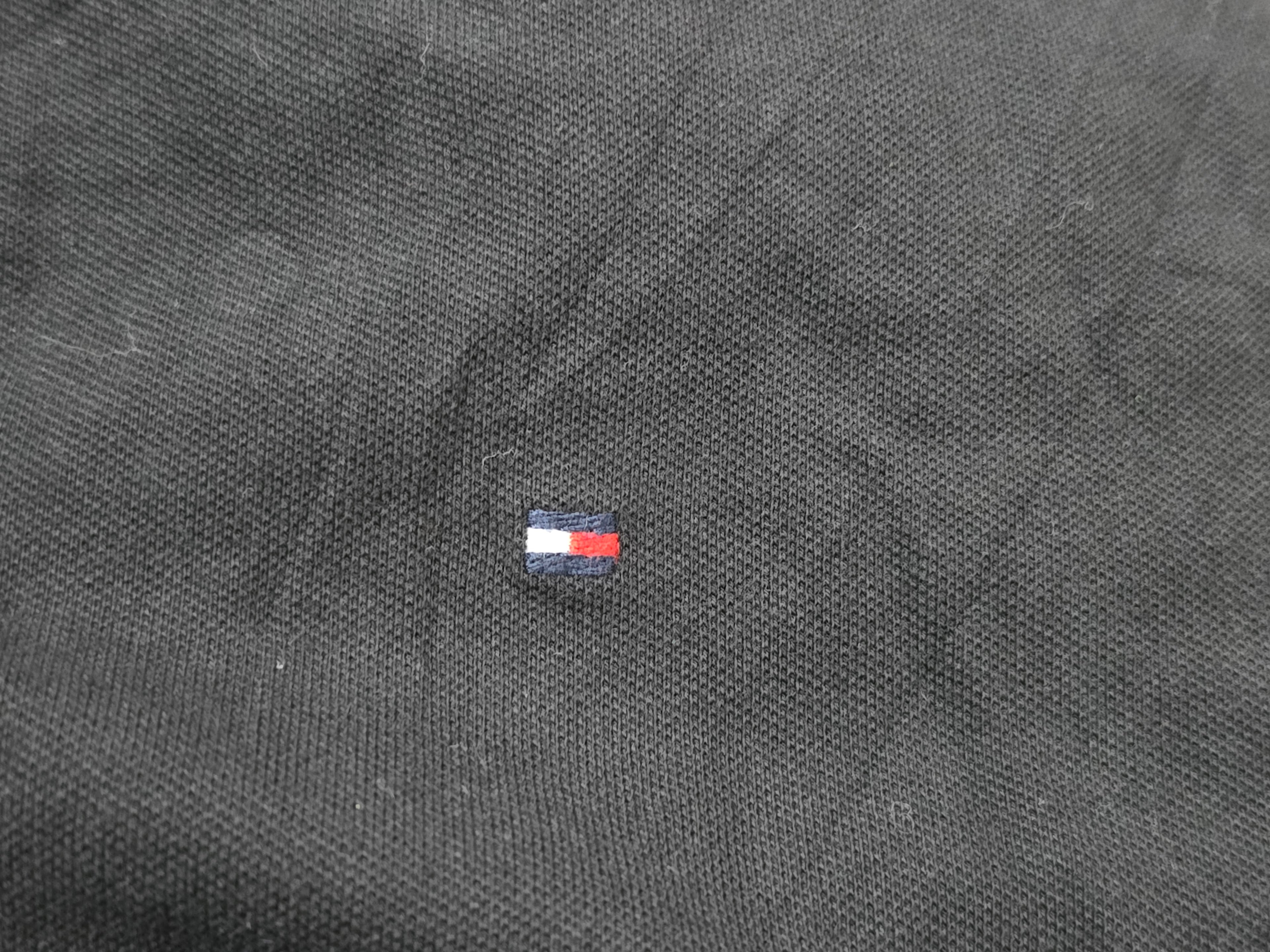 Playera Tommy Hilfiger Classic Fit Color Negro Grande Mujer