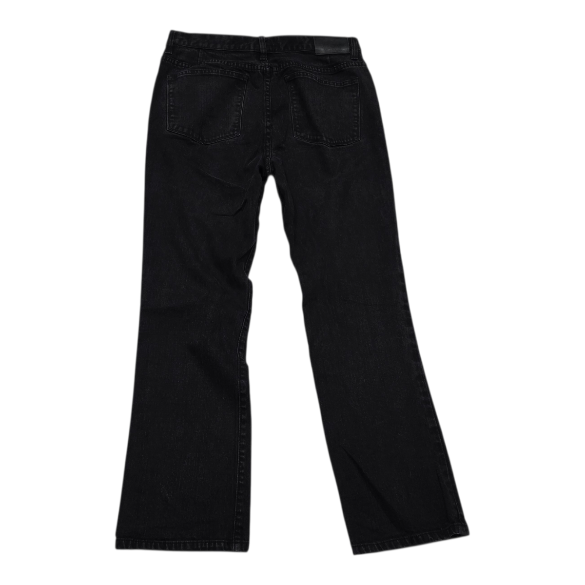 Pantalon Ralph Lauren Mezclilla Color Negro Talla 12 Mujer