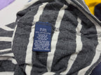 Playera Ralph Lauren Mujer Extra Grande Color Gris Rayada Verde Lisa Xl Rayada