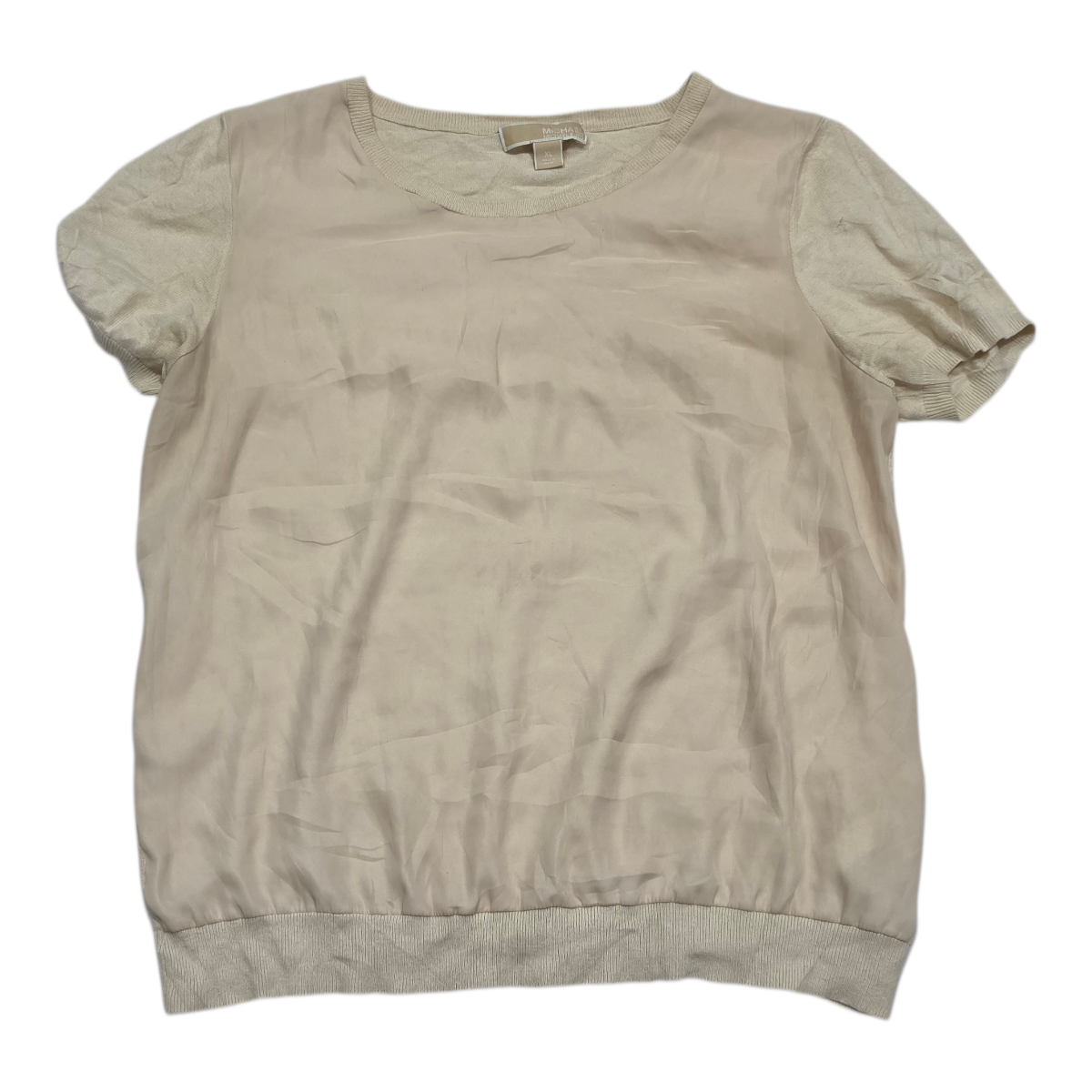 Blusa Michael Kors De Mujer Extra Grande Color Crema