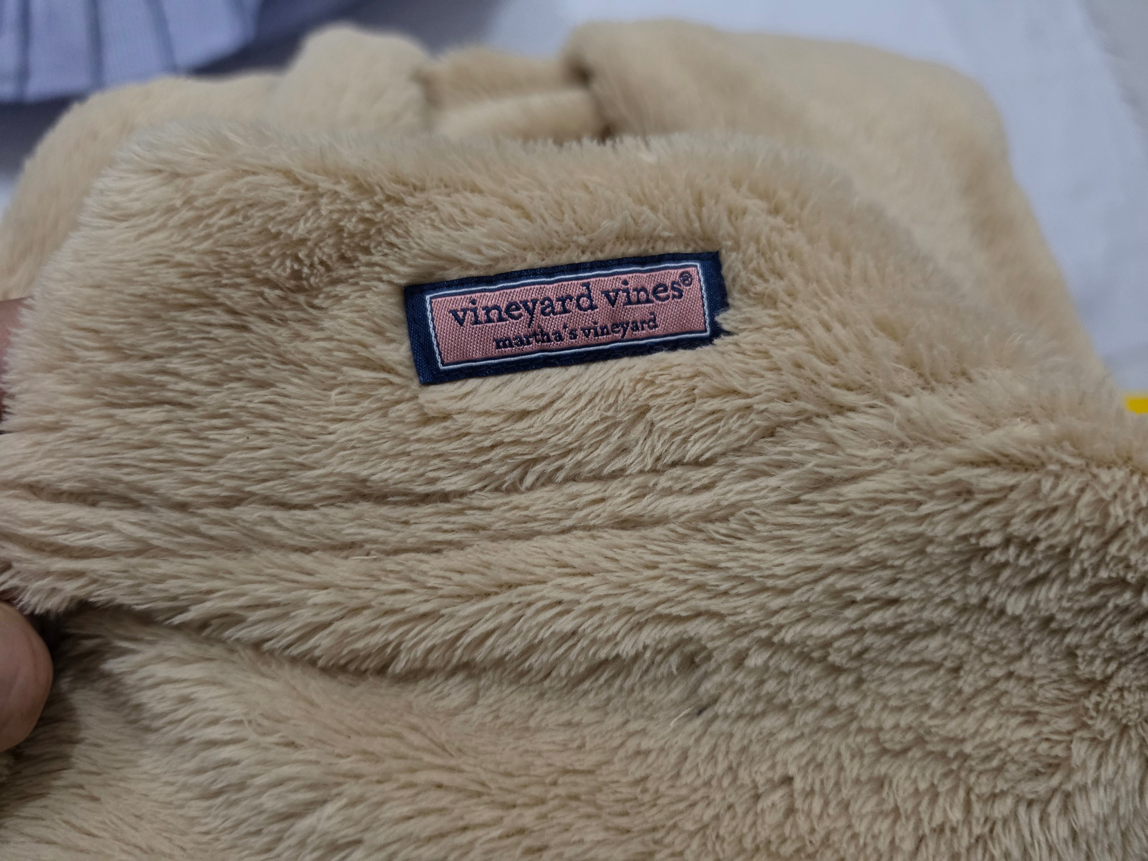 Chamarra Peludita Vineyard Vines Color Cafe De Mujer