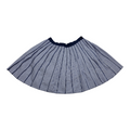 Falda Plisada Vineyard Vines Mujer Talla 2 Color Azul