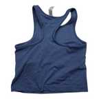 Playera Crop Top Lululemon Azul Acero De Mujer Talla 6