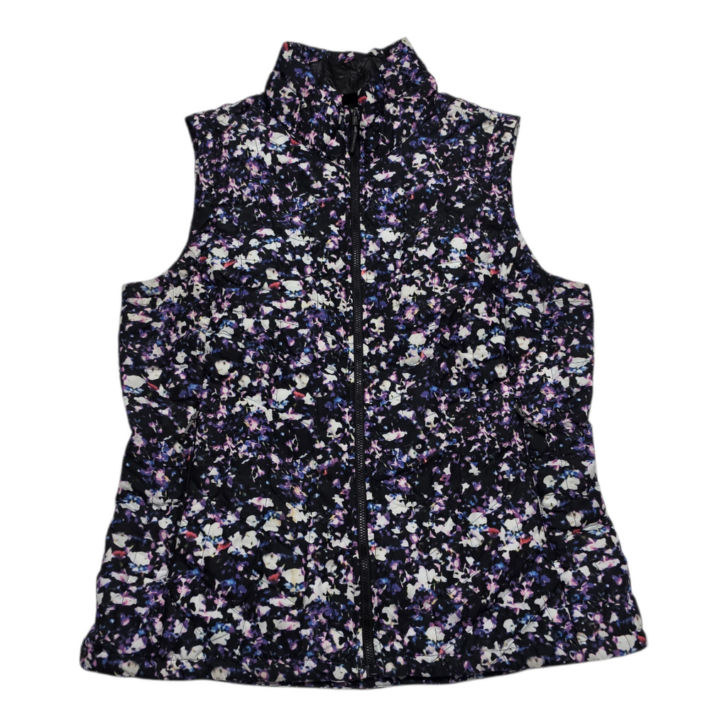 Chaleco The North Face Negro Floreado Mediano Mujer