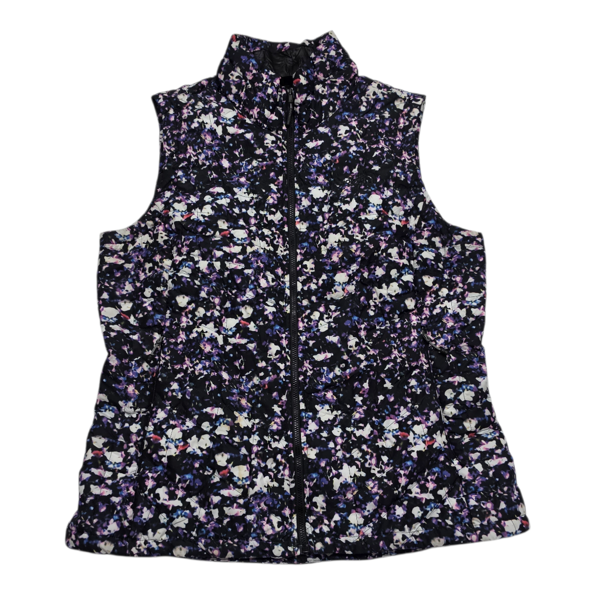 Chaleco The North Face Negro Floreado Mediano Mujer