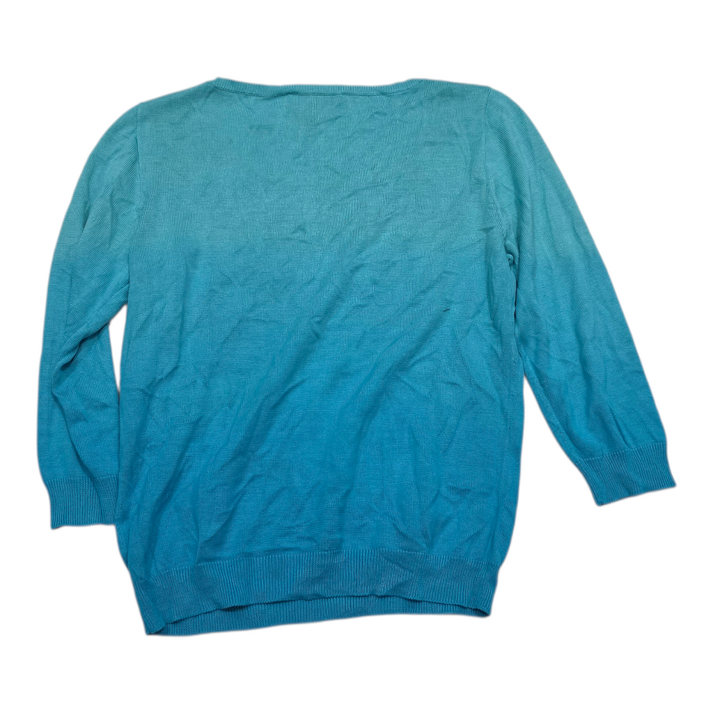 Blusa Ralph Lauren De Mujer Talla Mediana Azul Degradadoseda