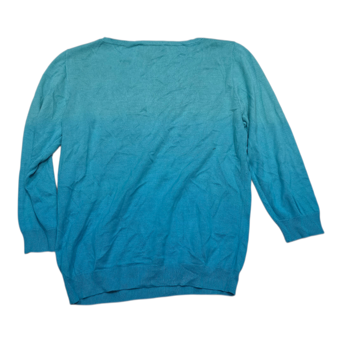Blusa Ralph Lauren De Mujer Talla Mediana Azul Degradadoseda