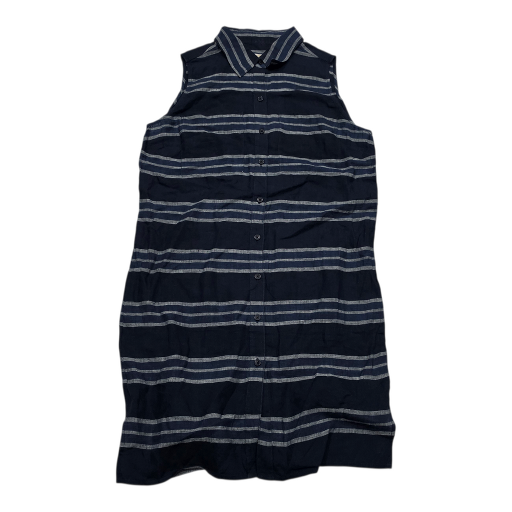 Vestido Camisero Michael Kors De Mujer Sin Mangas Azultalla8