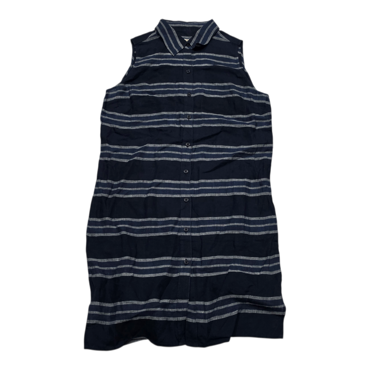 Vestido Camisero Michael Kors De Mujer Sin Mangas Azultalla8