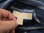 Vestido Camisero Michael Kors De Mujer Sin Mangas Azultalla8