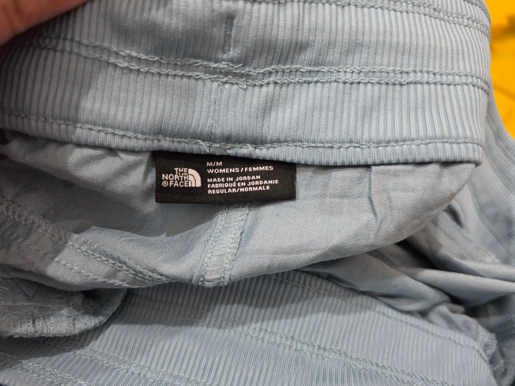 Short The North Face Azul Acero De Mujer Talla Mediana