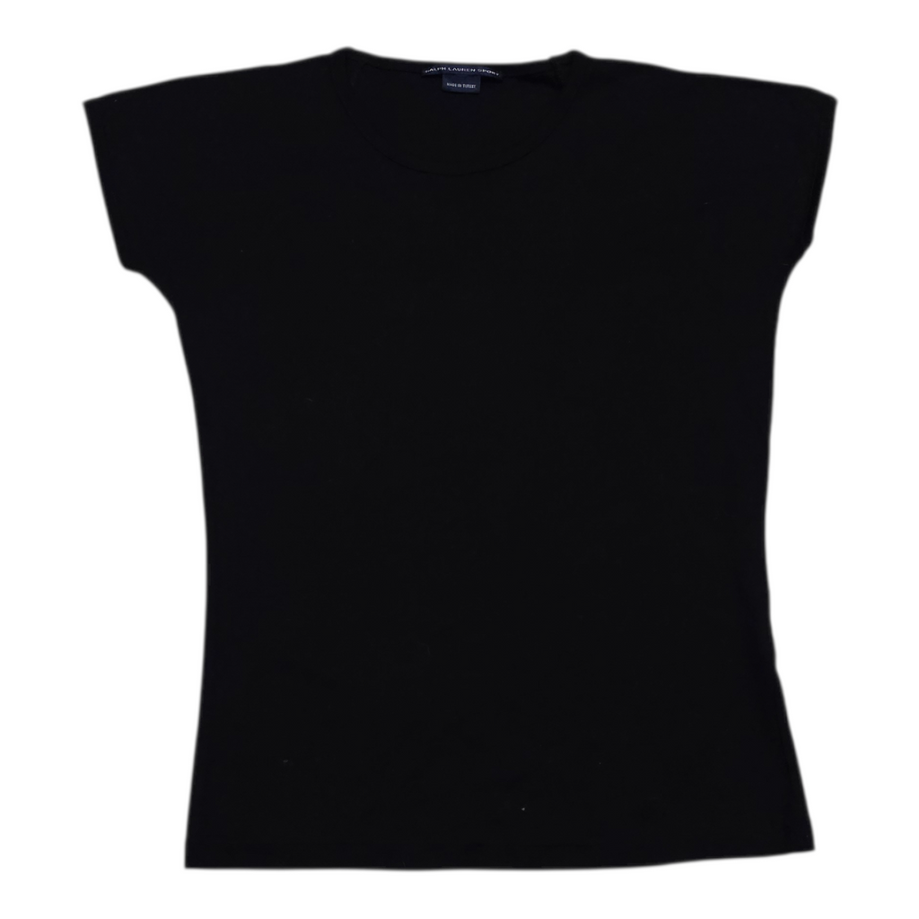 Playera Ralph Lauren Sport Talla Grande De Mujer Color Negro