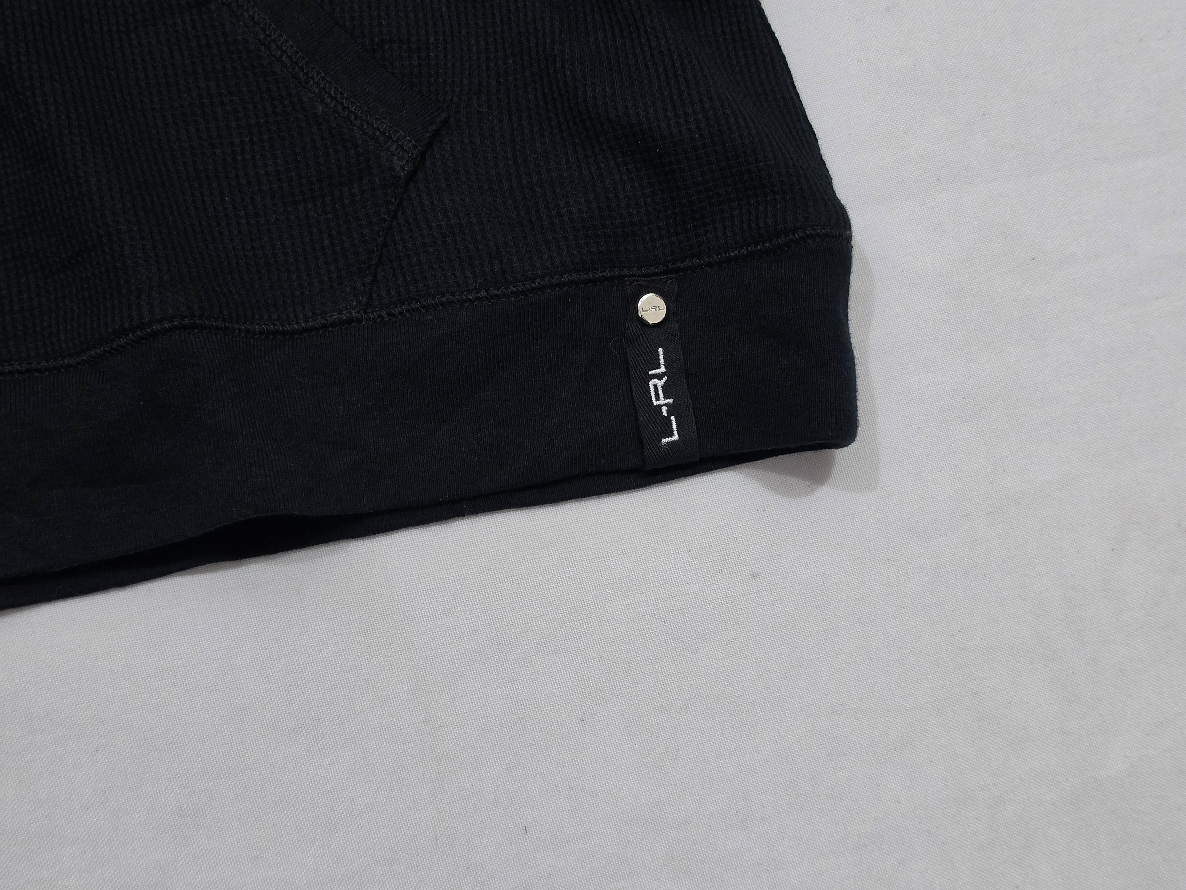 Sueter Con Gorro Ralph Lauren Color Negro Mujer Talla Grande
