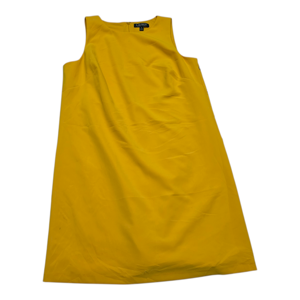 Vestido Ralph Lauren De Mujer Talla 14 Color Amarillo
