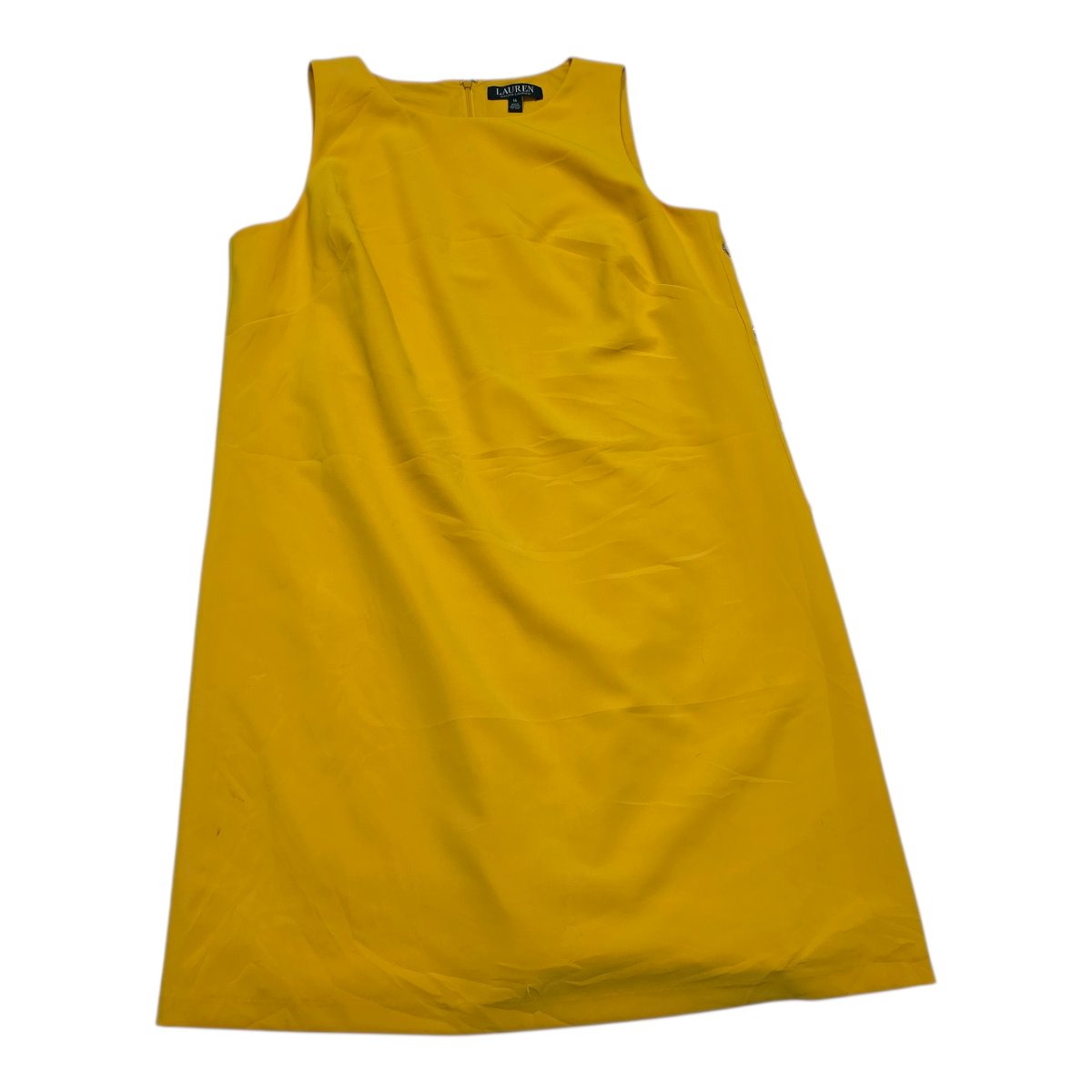 Vestido Ralph Lauren De Mujer Talla 14 Color Amarillo