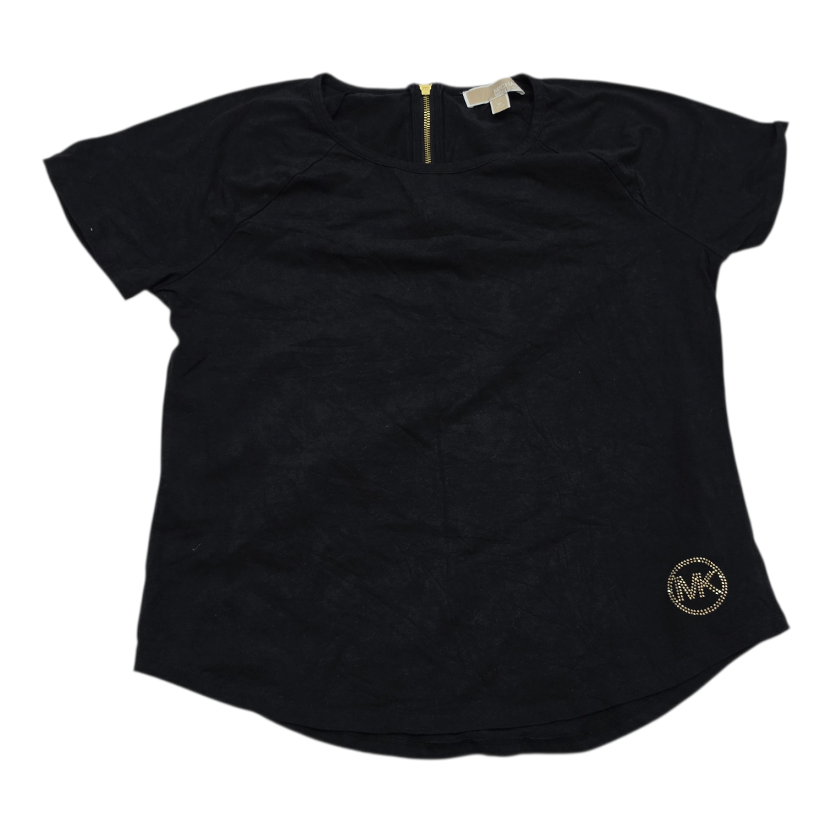 Playera Michael Kors Manga Cortamujer Tallaextra Grande Azul