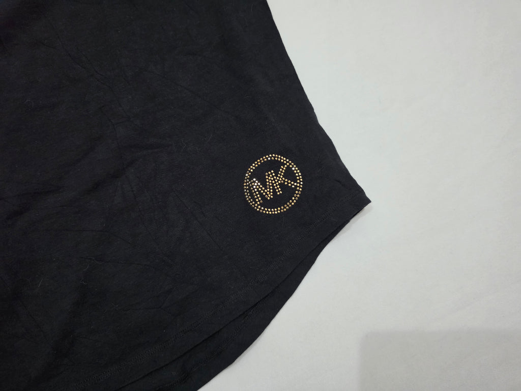 Playera Michael Kors Manga Cortamujer Tallaextra Grande Azul