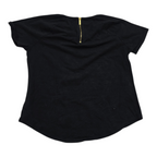 Playera Michael Kors Manga Cortamujer Tallaextra Grande Azul